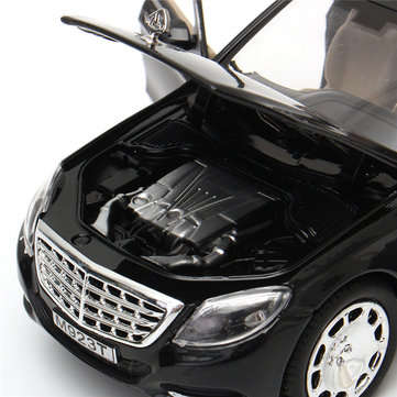 1:32 S600 Limousine Diecast Metal Car Model 20.5 x 7.5 x 5cm Car in Box Black