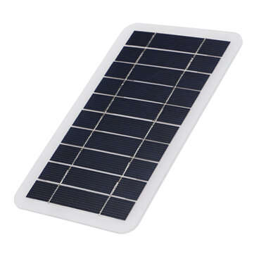 2W 5V Sunpower Solar Panel Polysilicon Solar Panel USB Charger for Outdoor Cycling Climbing Hiking C