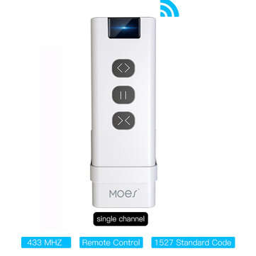 MoesHouse ZigBee+RF433 Smart Curtain Switch Module Motorized Roller Shutter Blinds Mot... (TYPE: #2)
