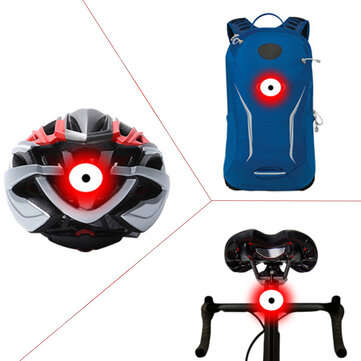 SUNDING SD-782 20Lumen 5Modes USB Rechargeable Bicycle Taillight Waterproof Cycling Warning Night Li