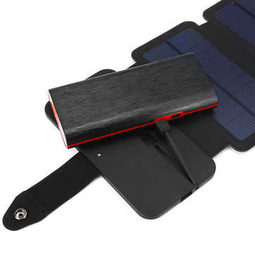 7.5W Portable Foldable Solar Panel Power Charger For Phone MP3/MP4/PDA Power Bank