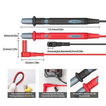 ANENG PT1028 1000V 22 In 1 Multi-function multimeter leads Combination Test Cable Universal Meter Te