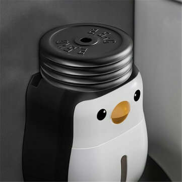 Portable Toilet Paper Holder Penguin Tissue Box Wall Mounted Roll Paper Bathroom Waterproof Storage