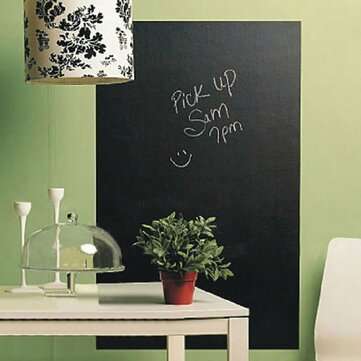 45x200cm Blackboard Wall Sticker Removable Chalkboard Kid Graffiti Writing Mes... (TYPE: BLACKBOARD)