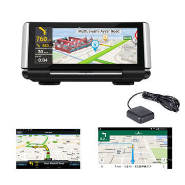 K7 7 Inch 4G Android 8.1 FHD 1080P Full Screen IPS Touch Dashboard 4G Car DVR Dash Cam with RAM2G Du
