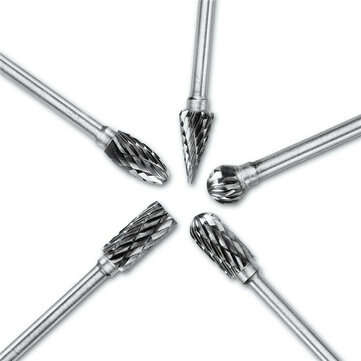 20pcs Tungsten Carbide Steel Rotary Burr Die Grinder Bit Carving Set