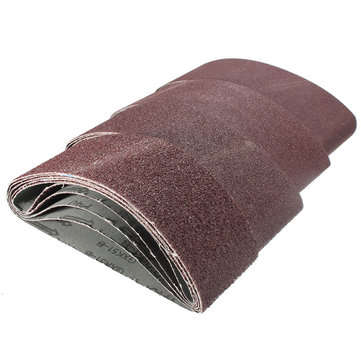 20pcs 75mm x 457mm Sanding Belts Power Tool Sander Mixed Grit Grinding Sanding Belts 40/60/80/120 Gr