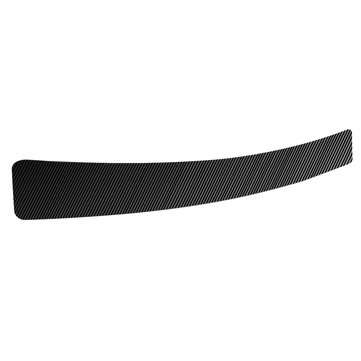 Carbon Fiber Sticker Vinyl Decal Car Tail Trunk Sill Plate Bumper Guard Protector Cover Trim