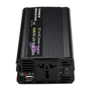 1200W Modified Sine Wave Solar Power Inverter 12/24V DC to 120/220V AC Converter