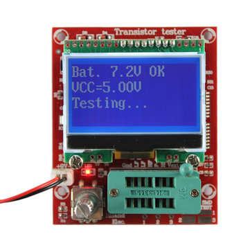Original Hiland M644 Transistor Tester LCR Diode Transistor Zener Quartz Measurement Frequency Count