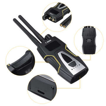 T8000 Pro RF Bug Camera Signal Detector Frequency Scanner GPS Wireless Tracker