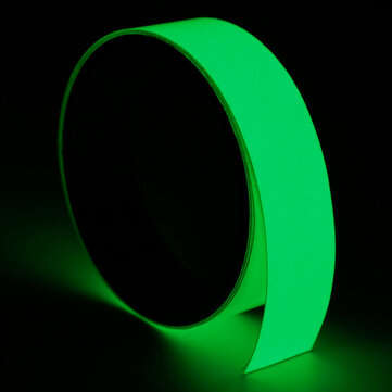 3mx12/15/20/30/40/5/100mm Luminous Tape Self-adhesive Glowing In The Dark Safety... (SIZE: 100MMX3M)