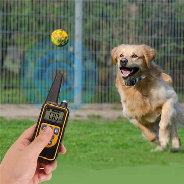 800M Remote Control Electric Dog Collar Pet Snoring Device Shock Agility Collar Waterproof Rechargea