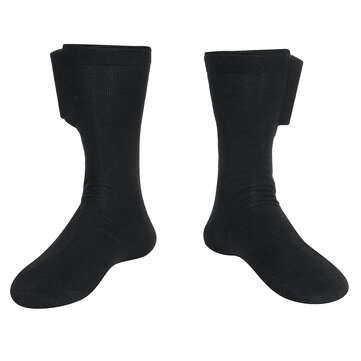 1 Pair 3V Electric Heated Socks USB Rechargeable Feet Warmer Outdoor Winter Sport Cycling Hiking Ski