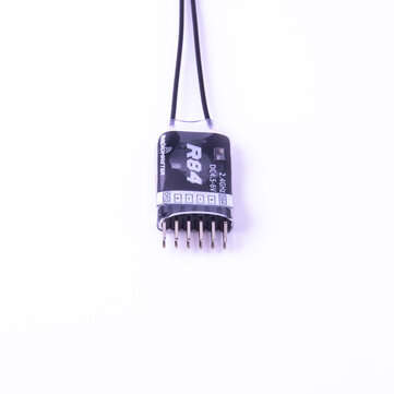 RadioMaster R84 2.4GHz 4CH Over 1KM PWM Nano Receiver Compatible FrSky D8 Support Return RSSI for RC