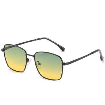 BIKIGHT Anti-blue Light Color-changing Sunglasses Metal Day and Night Dual-use Polarize... (TYPE: A)