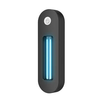 Mini LED Ultraviolet Disinfection Lamp Sterilizer Desk Sterilizing UV Germicidal L... (COLOR: BLACK)