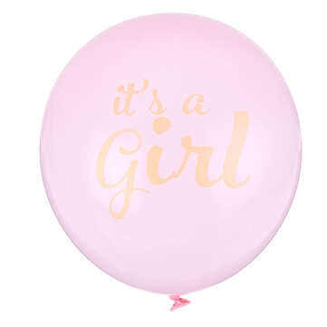 Gender Reveal Party Supplies Set Foil Latex Confetti Balloons Baby Shower Decor for Party Supplies D