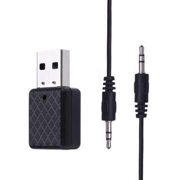 Wireless USB bluetooth 5.0 Receiver Transmitter Dongle Adapter 3.5mm AUX for PC Computer TV Car Musi