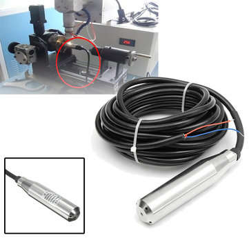 Submersible Water Level Transmitter Level Transducer Sensor 0-5mH2O 6m Cable