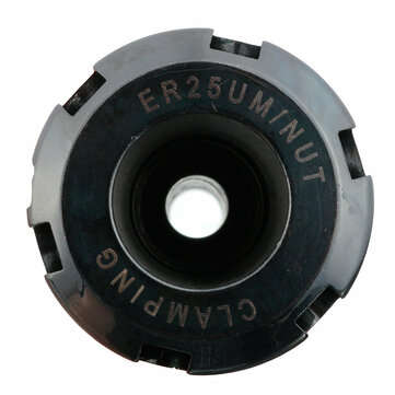 ER25 MT2 M10 Drawbar CNC Milling Steel Material Collet Chuck Holder