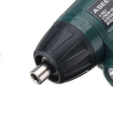 ASEEDS 4V Foldable Electric Screwdriver LED Light 13000mAh Lithium Battery Rechargeable Cordless Scr