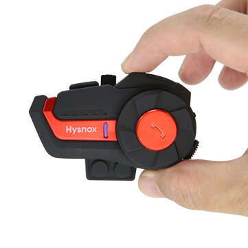 Hysnox 1000M CVC Noise Cancelling Helmet Intercom Wireless bluetooth 3 Riders Motorcycle Headset Wat