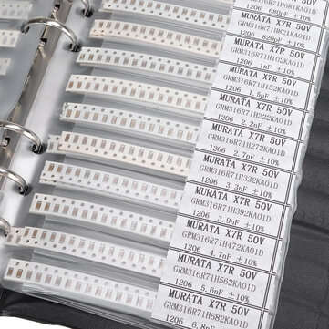 2000Pcs 1206 SMD Capacitor with 80 Kinds Value