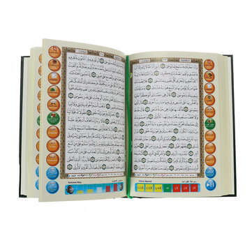 Digital Holy Quran Reading Pen Colour Coded 5 Books 8GB + Earphone