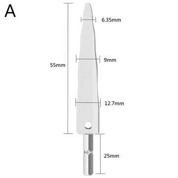 Electric Tube Expander Bit Copper-aluminum Tube Expanding Hole Reamer Quick Tube Expand... (TYPE: A)
