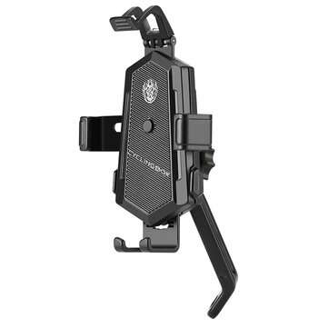 TOSUOD Bike Phone Holder Universal Motorcycle Bicycle Handlebar Stand Mo... (TYPE: B | COLOR: BLACK)