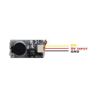 GEPRC Super Buzzer 100DB Flight Alarm Built-in Battery LED Light for Betaflight Flight Controller FP