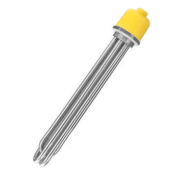 220v 3/6/9kw DN40 Hexagon Head Electric Heat Tube Solar Energy Water Tank Tubular He... (POWER: 3KW)
