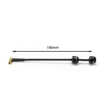 Lumenier Double AXII 2 Long Range Right-Angle SMA 5.8GHz 4.7dBiC Gain FPV Antenna RHCP Compatible DJ