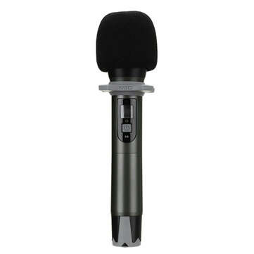 UHF USB FM Karaoke Handheld Microphone KTV Professional Player PC Mic Speaker  (COLOR.: BLACK)