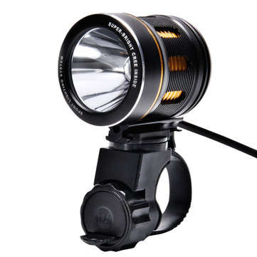 XANES XL07 1000LM T6 Bicycle Front Light IP65 120 Wide Angle with Lampshade HeadLamp