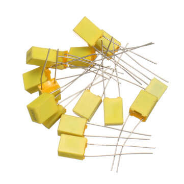 460PCS/BOX 63V 100V 24 Value Correction Capacitor Package Kit Polypropylene Safety Plastic Film Capa