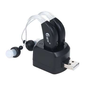 Hearing Aid Rechargeable Hearing Aids for Seniors Personal Sound Amplifier Adults Hearing Assist Dev