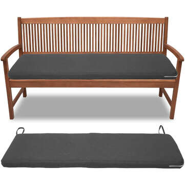 Outdoor Chair Cushion Waterproof Bench Seat Mat Soft Long Chair Pads Camping Garden Pa... (SIZE.: S)