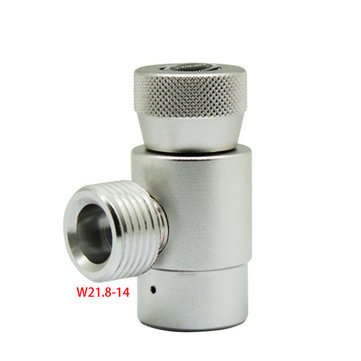 CO2 Refill Adapter Connector Kit W21.8-14 Thread Set For Filling SodaStream