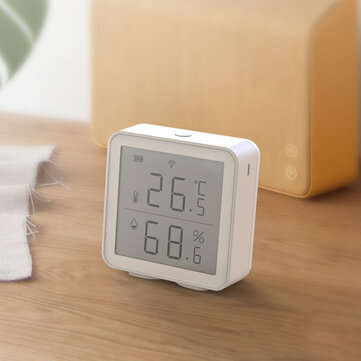 EMASTIFF Tuya WIFI Smart Temperature and Humidity Sensor LCD Display Wireless Temperature and Humidi