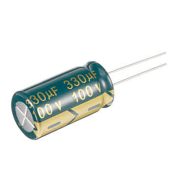 Geekcreit 20PCS 100V 330uf High Frequency Low Resistance Long Life Aluminum Electrolytic Capacitor