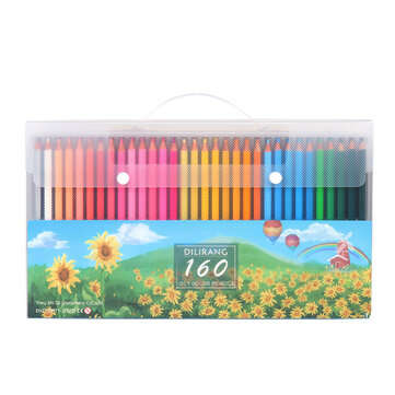 72/120/160 Colors Oil Color Lead Pencil Set Hand Painted Graffiti Coloring Pen... (COLOR: 160COLORS)