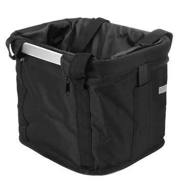 Folding Front Basket Waterproof Handlebar Box Pet Carrier Frame Bag For Electirc Scooter Bicycle Bik