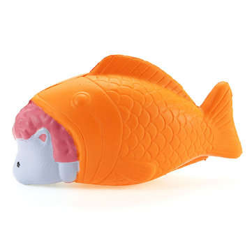 Squishy Fish Sheep Bread Cake 15cm Slow Rising With Packaging Collection Gift Decor Soft Toy