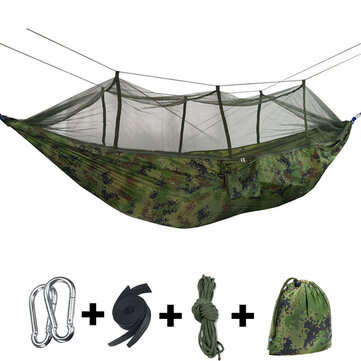 SENMO CM138 Mosquito Net Hammock Max 300kg Weight Load Anti-Mosquito Waterproof Nylon C... (TYPE: D)