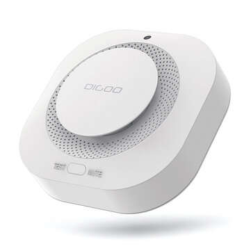 Fire Alarm Detector Independent Photoelectric Smoke Sensor Remote Alert Work with HOSA HAMA