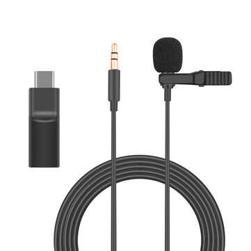 Lavalier Microphone Lapel Clip-on Mic Accessories for DJI OSMO Ac... (MODE: MICROPHONEWITHAUDIOHEAD)