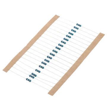 480Pcs 1R-9.1R Five-color Ring Resistance Metal Film Resistance Package 1% Precision