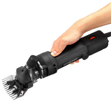 1200W 6-Gears Sheep Goat Shears Clippers Adjustment Electric Animal Shave Push... (VOLTAGE: 110V-US)